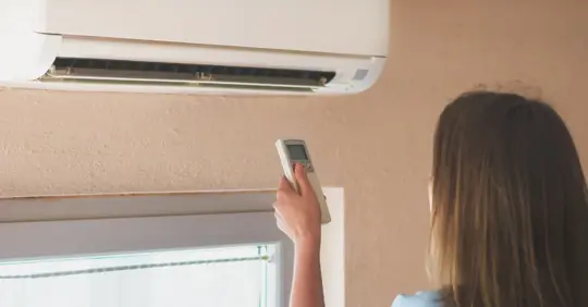 Turning off AC unit
