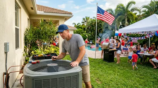 florida AC repair memorial day